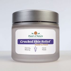 cracked-skin-cream-front Photo of the front label of the Cracked Skin Relief Hand Cream.